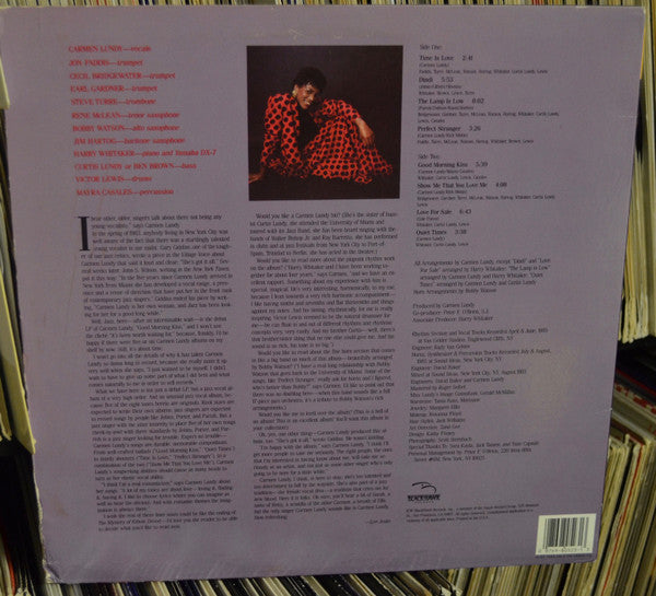 Carmen Lundy : Good Morning Kiss (LP, Album)