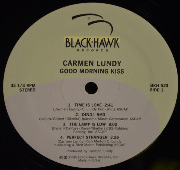 Carmen Lundy : Good Morning Kiss (LP, Album)