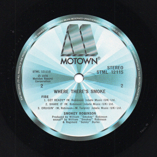 Smokey Robinson : Where There's Smoke.. (LP, Album)