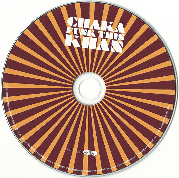 Chaka Khan : Funk This (CD, Album, Car)