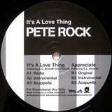Pete Rock : It's A Love Thing  (12", EP, Promo)