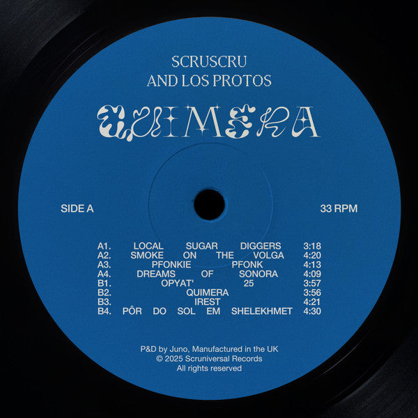 Scruscru, Los Protos : Quimera (LP, Album, Ltd)