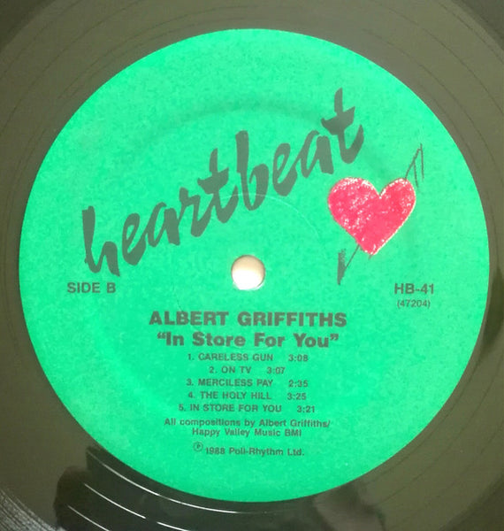 Albert Griffiths & The Gladiators : In Store For You (LP, Album)