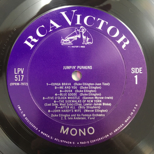 Duke Ellington : Jumpin' Punkins (LP, Comp, Mono)