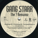 Gang Starr : All 4 Tha Ca$h / The ? Remainz (12", Promo)
