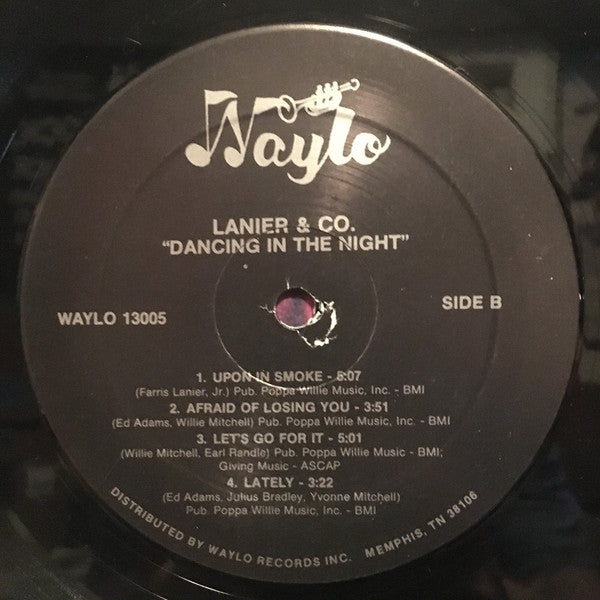 Lanier & Co.* : Dancing In The Night (LP, Album)