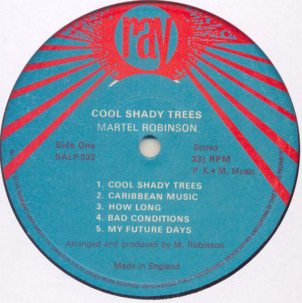 Martel Robinson : Cool Shady Tree (LP)