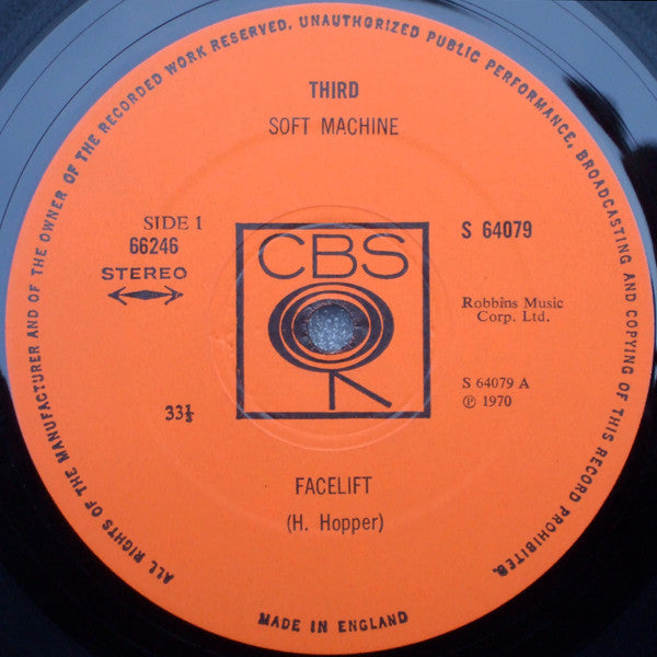 Soft Machine : Third (2xLP, Album, Gat)