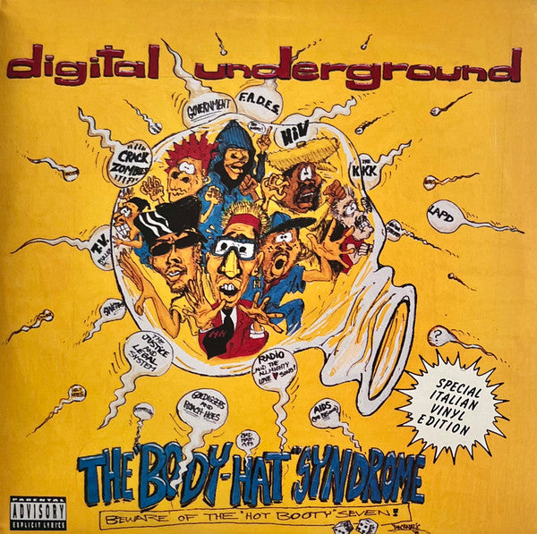 Digital Underground : The "Body-Hat" Syndrome - Beware Of The "Hot Booty" Seven (LP, Album)