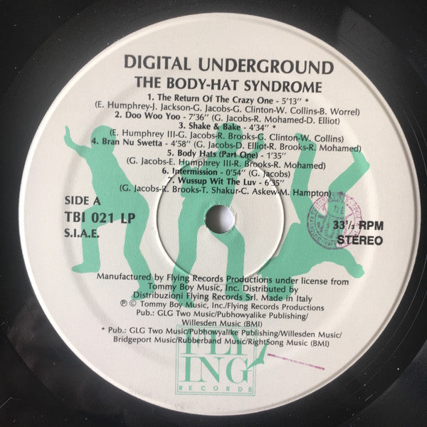 Digital Underground : The "Body-Hat" Syndrome - Beware Of The "Hot Booty" Seven (LP, Album)