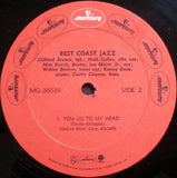 Max Roach, Herb Geller, Walter Benton, Joe Maini, Clifford Brown : Best Coast Jazz (LP, Album)