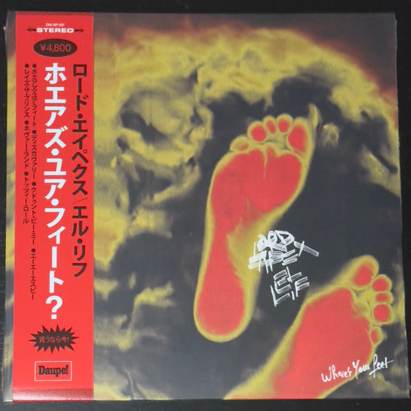 Lord Apex, El Lif Beatz : Where’s Your Feet? (LP, Album, Ltd, Num, OBI)