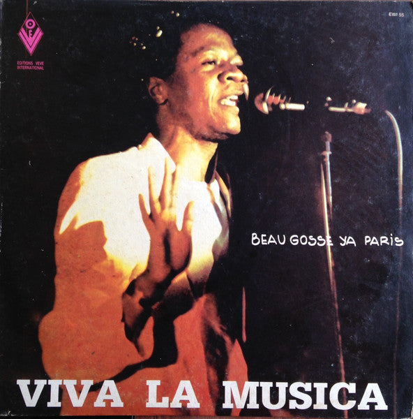 Papa Wemba Et Son Viva La Musica : Beau Gosse Ya Paris (LP)