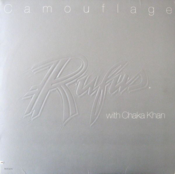 Rufus With Chaka Khan* : Camouflage (LP, Album, Glo)