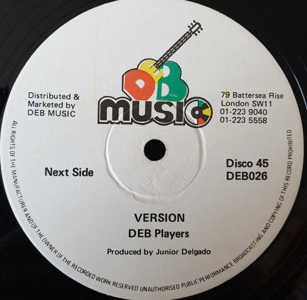 Junior Delgado & Ras Bug : Warrior (12")