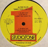 Alton Ellis : Sings Rock And Soul (LP, Album, RE)