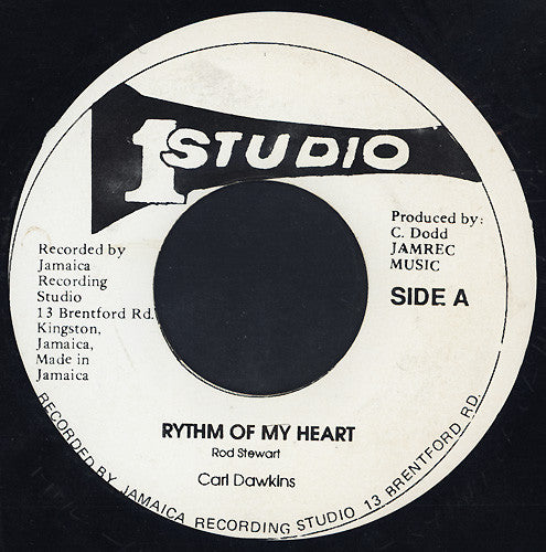 Carl Dawkins : Rhythm Of My Heart (7")