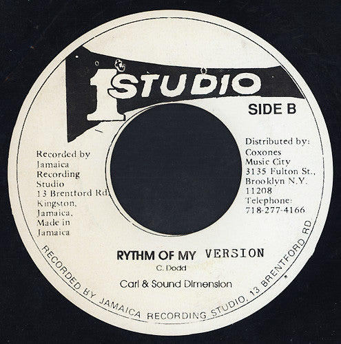 Carl Dawkins : Rhythm Of My Heart (7")