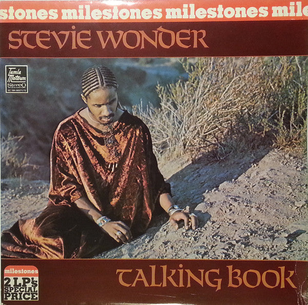 Stevie Wonder : Milestones - Talking Book/Music Of My Mind (2xLP, Album, Comp)