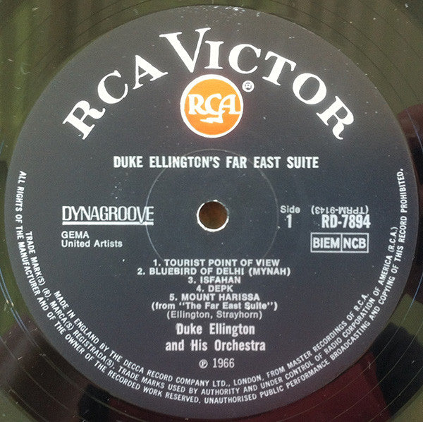 Duke Ellington And His Orchestra : Duke Ellington's Far East Suite (LP, Album, Mono)