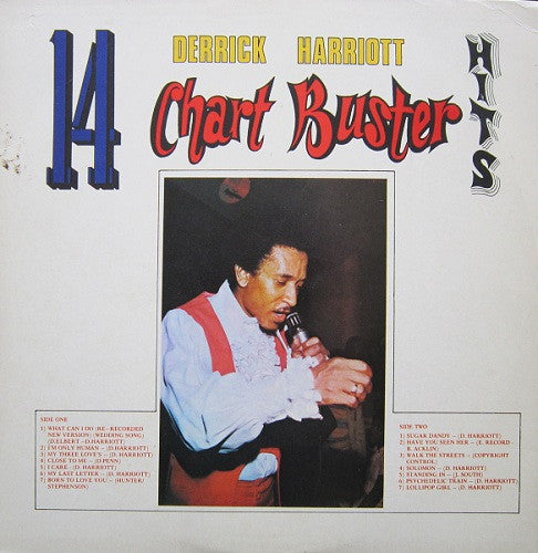 Derrick Harriott : 14 Chartbuster Hits (LP, Album)
