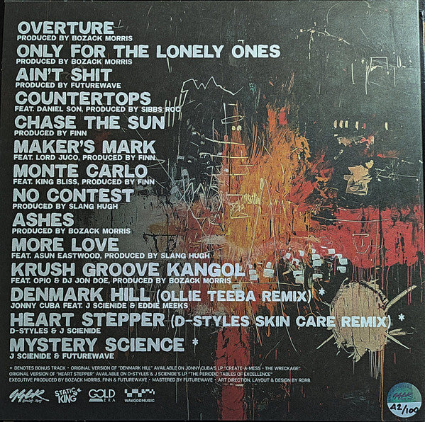 J Scienide* : Fire At The Philharmonic (LP, Album, Ltd, Num)