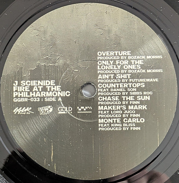 J Scienide* : Fire At The Philharmonic (LP, Album, Ltd, Num)