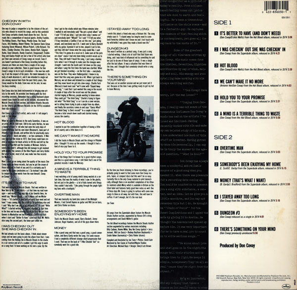 Don Covay : Checkin' In With Don Covay (LP, Comp)