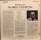 The Billy Taylor Trio* : Warming Up! (LP, Mono)