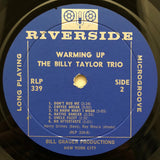The Billy Taylor Trio* : Warming Up! (LP, Mono)