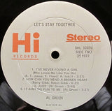 Al Green : Let's Stay Together (LP, Album, AL )