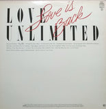 Love Unlimited : Love Is Back (LP, Album)