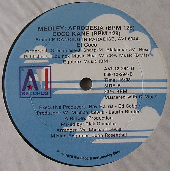 El Coco : Cocomotion '79 (12", Single)
