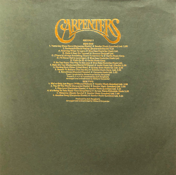 Carpenters, The* : The Carpenters Collection (3xLP, Comp, Ltd + Box)