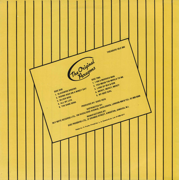 The Paragons : The Original Paragons (LP)