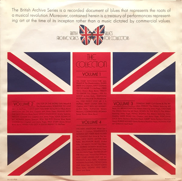 Various : British Blues Archive Series  (LP, Comp)