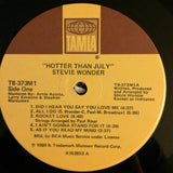 Stevie Wonder : Hotter Than July (LP, Album, Club)