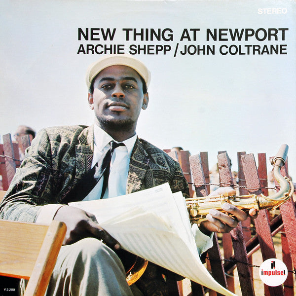 John Coltrane / Archie Shepp = ジョン・コルトレーン* / アーチー・シェップ* : New Thing At Newport = ニューポートのニ人 (LP, Album, RE, Gat)