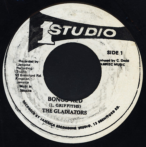 The Gladiators : Bongo Red (7", RP)