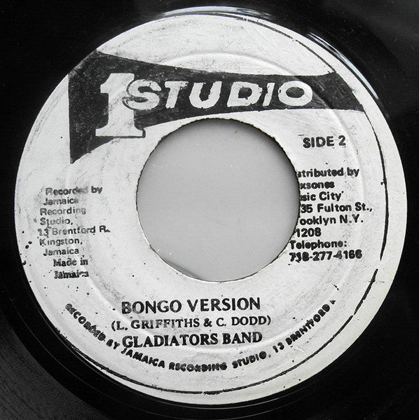 The Gladiators : Bongo Red (7", RP)