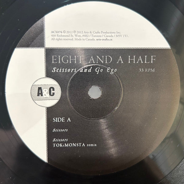 Eight And A Half* : Scissors - Go Ego (10", EP)
