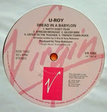 U-Roy : Dread In A Babylon (LP, Album, RE, RP)
