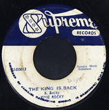 Larry & Alvin / King Rocky : Nanny Goat / The King Is Back (7")