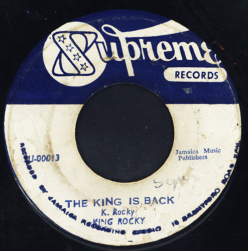 Larry & Alvin / King Rocky : Nanny Goat / The King Is Back (7")