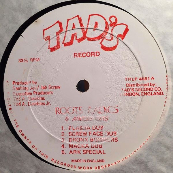 Errol Flabba Holt* : Roots Radics Dub (LP, Album)