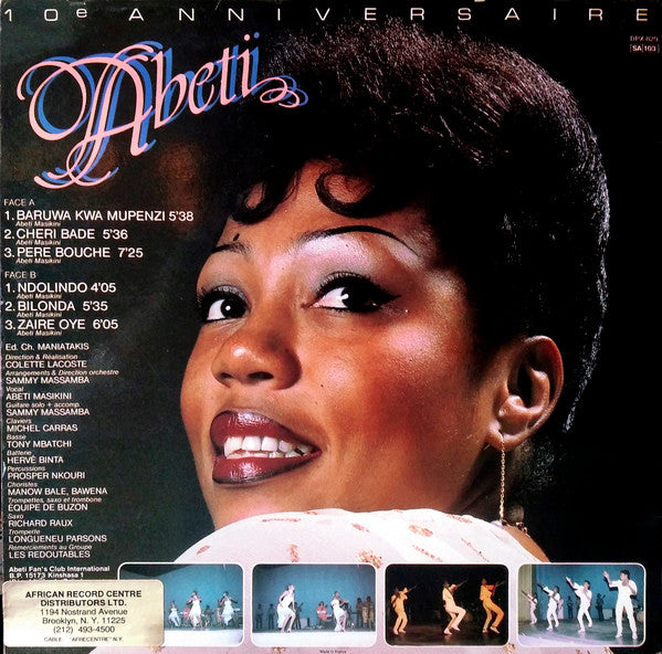 Abeti : 10e Anniversaire (LP)