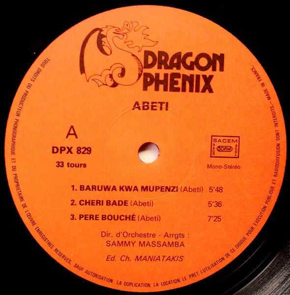 Abeti : 10e Anniversaire (LP)