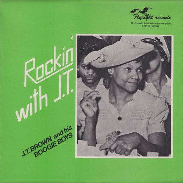 J.T. Brown And His Boogie Boys : Rockin' With J.T. (LP, Comp, Mono)