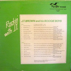 J.T. Brown And His Boogie Boys : Rockin' With J.T. (LP, Comp, Mono)