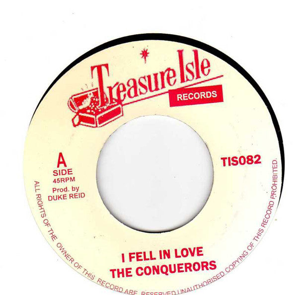 The Conquerors : I Fell In Love / Lonely Street (7", RE)